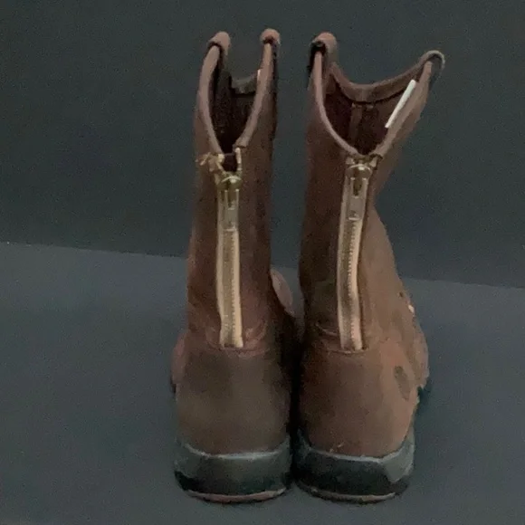 Georgia Boot Men's Dark Brown Western steel toe Boots , 12 NEW - Picture 7 of 11